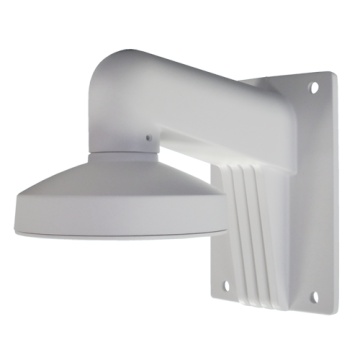 Wall Support - For Dome Cameras - Apt for use abroad - White color - Hiwatch Hikvision compatible - cable dowel