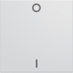 WXD004B - gallery 2M Tecla 0-1, branco HAGER EAN:3250617198042