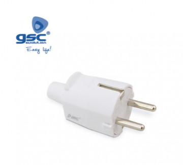 000200198 - 8436021941985 STEEL CABLE WITH BIPOLAR 4.8 mm White