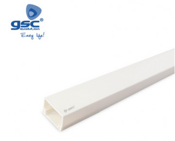 000300614 - 8436039206144MINI White Adhesive Electric Chain 2m 16x16mm