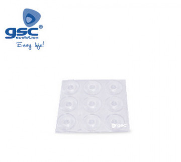 003802789 - 8433373027893Pacote de 9 gotas protectores adhesivo 3mm Ø17mm