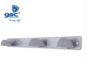 003802798 - 8433373027985 Stainless Steel Steel Board + Triple Cromado ABS button 420x50mm