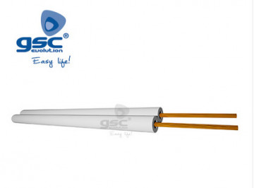 003902939 - 8433373029392 PVC 100m Audio Parallel Cable Room (2x0.75mm)