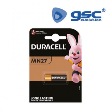 009000141 - 5000394023352 Duracell Mn27 Bllister alcaline 1