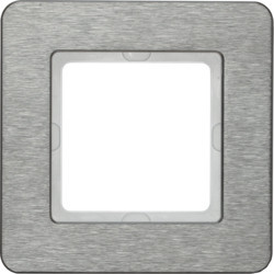 10116083 - Q.7 - marco x1, Inoxidable HAGER Ean:4011334460763