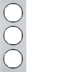 10132284 - R.3 - Tableau x3, Aluminium / Black Hager Ean: 4011334393283