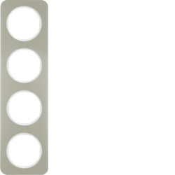 10142114 - R.1 - Stainless X4 Table, White Hager Ean: 4011334392811