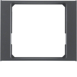 11087106 - K.1/K.5 - borde adaptador 50x50mm, Antr mt HAGER Ean:4011334298540