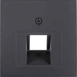 14071606 - S.1/B.X - Mirror RJ45 Simples, Antrc MT Hager EAN: 4011334222125