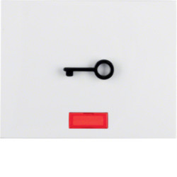 16517309 - K.1 / K.5 - CARRIER-FREE avec clé, White Hager Ean: 4011334265696