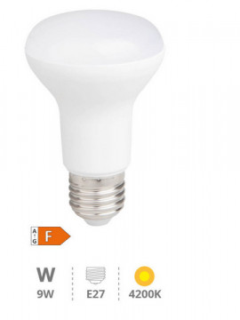 200616007 - 8433373057203Lâmpada reflector LED R63 9W E27 4200K