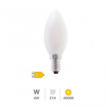 200695050 - 8433373071384Lâmpada vela LED Cristal Serie 4W E14 4000K