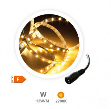 204030010 - 8433373064232Roll-LED-Streifen 5M 12W/M 2700-3000K 24V