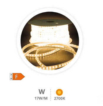 204030025 - 8433373065802 LED TAPE ROOM 50M 17W/M 3000K IP65 230V ASSIDED