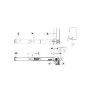 21752A - Cap in gray plastic for Globe7-10 (without white plastic element)