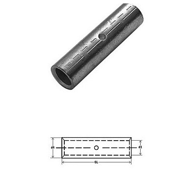 291523 - Conector de crimpagem DIN 46267 estanhado 10 mm² 1uni