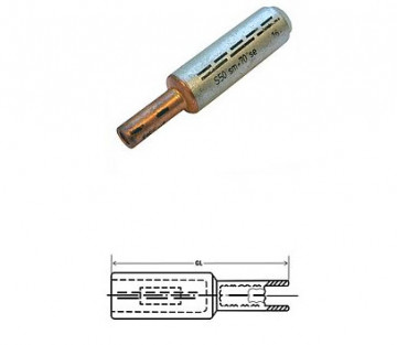 293582 - AL -CU 35/50/16 Connecteur d'établissement 1U
