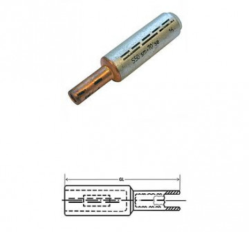 293622 - AL -CU 95/120/35 CRIMPING CONNECTOR