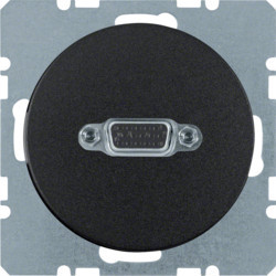 3315402045 - R.1/R.3 - VGA TAKING, BLACK HAGER EAN: 4011334367185