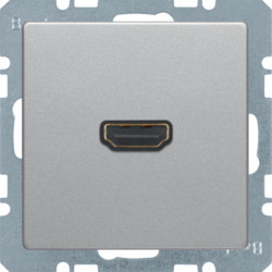 3315426084 - Q.x - tomada HDMI, alumínio HAGER EAN:4011334443780