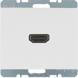 3315437009 - K.1/K.5 - HDMI TAKE 90º, White Hager EAN: 4011334330660