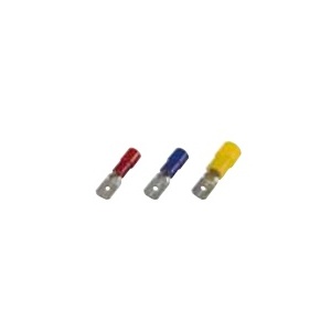 340422 - Mangas de soquete (macho) isoladas 0,5-1,0/6,3x0,8 PC 100uni