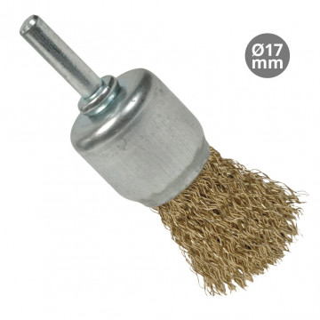 502003002 - 8435223402256Escova de acero con consejo de 17mm