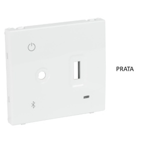 50856 TPR CENTRO P/ CENTRAL USB+BT+3,5MM PRATA 5603011646608