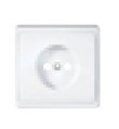 50901 tbm Mirror Monobloc for Titting 2P White Mate 5603011630195