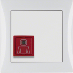 52068989 - S.1 - bot.llamar emerger, monob, blanco HAGER Ean:4011334354321