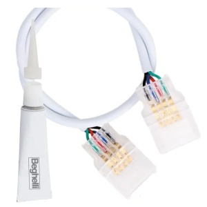 56670 - CONN IP65 RGB ST TO ST FIL BL3
