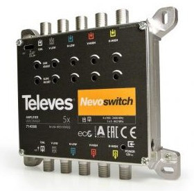 5x5 "f" MATV / FI G 10/11DB VS 118DB Amplificateur