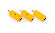 6050MARKER0204 - HA006050 Kit de unidades remotas #2 ÷ #4 + 3 cabos patch