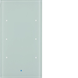 75143830 - TS Sensor - X3 key w/BCU, white glass Hager EAN: 4011334383871