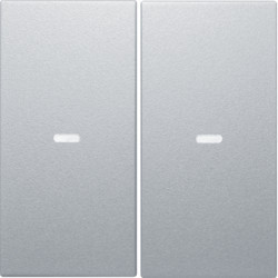 80960383 - Cubrir p/ BP Knx S.x 2 llaves c/ BCU, ali HAGER Ean:3250617152945