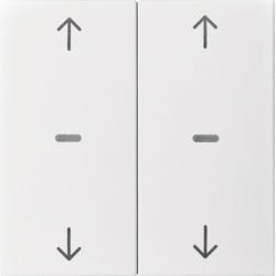 80961399 - BP LACK KNX S/B 2T C/BCU, Arrows, BR MT HAGER EAN: 4011334482277