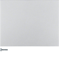 85141177 - K.1/K.5 - tecla simples, alumínio mate HAGER EAN:4011334382188