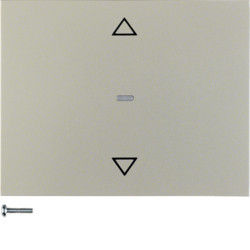 85245273 - K.1/K.5 - teclas estores KNX RF,aço inox HAGER EAN:4011334481690