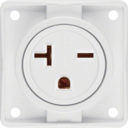 862542509 - Integro - tomada NEMA 6-20R, branco HAGER EAN:4011334351078