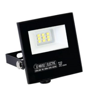 8680985561325 - ASLAN-10 10W BLACK 6400K 175-250V LED PROJETOR