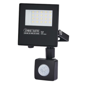 8680985593197 - ASLAN/S10 10W BLK 6400K 175-250V LED PROJETOR PIR