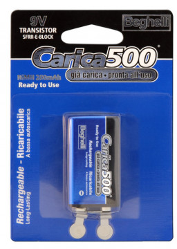8853 - BLISTER 1 BATT. 9 V RIC 200 Ma