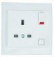 90184 CMF TOMADA INGLESA C/INTERRUPTOR MARFIM 5603011575489