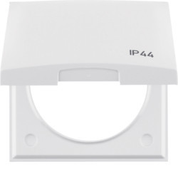 918282599 - Intersecarse - marco c/cubrir "IP44", blanco HAGER Ean:4011334239932