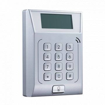Access Control - MF and PIN Card - 3,000 users | 10,000 records - TCP/IP - 128 x 64 LCD | Integrated Controller - Safire Control Center