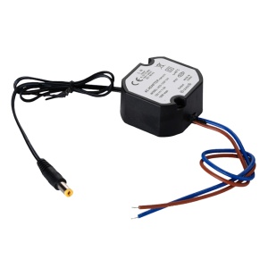 Adaptador de energia - 12 V / 1A /12 W - Impermeável IP67 - 50 (Al) x 48 (Lg) x 25 (Fd) mm - Estabilizado