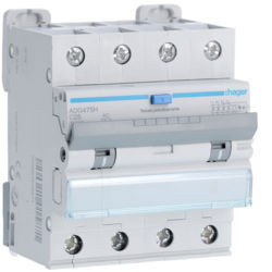 ADQ475H - disj. Diff. 4p 25a c 30 mA AC 4m Hager EAN: 3250611015871