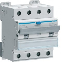 AFQ456H - disj. Diff. 4p 6a C 300 mA AC 4m Hager EAN: 3250611015901