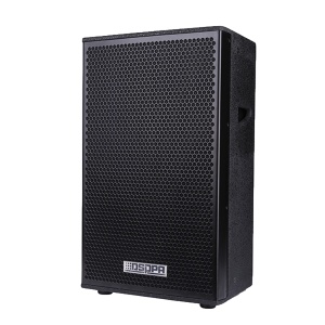 Altifalante profissional passivo DSPPA - Baixa impedância 8Ω - 450W | Woofer 15" + Tweeter 1" - 99dB | 126dB SPL | 55Hz-18kHz - Cobertura 90° x 40° - Instalação mural suspensa