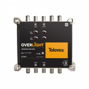 Amplificador WideBand Overlight 13dB 1xSat 250...2400MHz